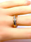 Bague 57 Bague anneaux mobiles en 3 ors 18 carats 58 Facettes AB723