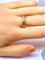 Bague 57 Bague anneaux mobiles en 3 ors 18 carats 58 Facettes AB723