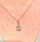 Pendentif Pendentif en or jaune 18 carats avec diamant taille brillant 58 Facettes AB726