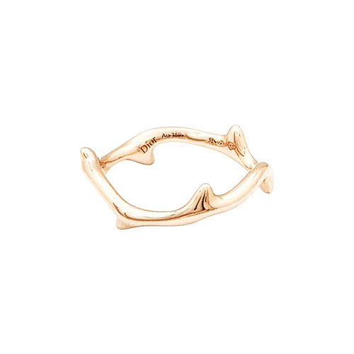 Bague 55 Bague Dior, "Bois de Rose" or rose. 58 Facettes 35657