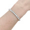 Bracelet Bracelet ligne, or blanc et diamants. 58 Facettes 35403