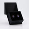 Boucles d'oreilles Boucles d'oreilles en or jaune 18 kt, tanzanites et diamants 58 Facettes E007