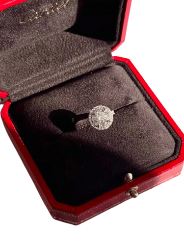 Bague 51 Cartier - Bague 2,16 ct 58 Facettes Jnci34
