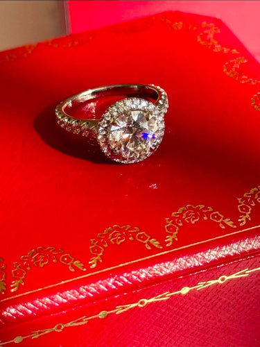 Bague 51 Cartier - Bague 2,16 ct 58 Facettes Jnci34