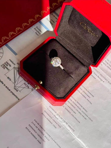 Bague 51 Cartier - Bague 2,16 ct 58 Facettes Jnci34