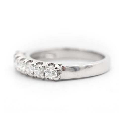 Bague Bague Riviera avec diamants de 0,50 ct 58 Facettes 22950