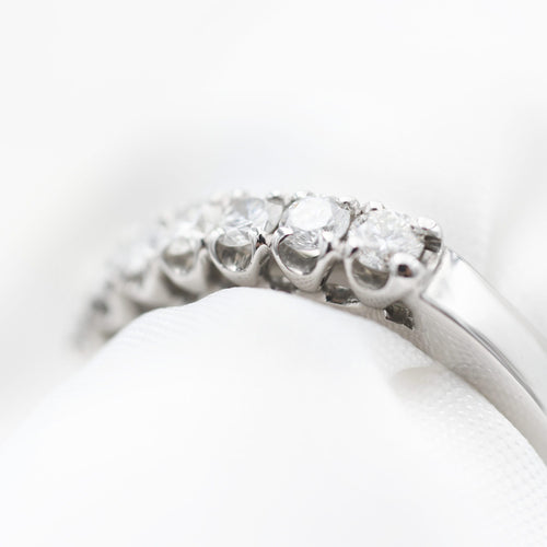 Bague Bague Riviera avec diamants de 0,50 ct 58 Facettes 22950