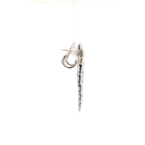 Boucles d'oreilles Bulgari Serpenti Viper - Boucles d’oreilles en or blanc et diamants 58 Facettes 2.19459