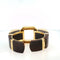 Bracelet David Webb - Bracelet vintage en or jaune 18 K et bois cocobolo 58 Facettes 2.19485