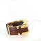 Bracelet David Webb - Bracelet vintage en or jaune 18 K et bois cocobolo 58 Facettes 2.19485