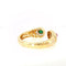 Bracelet David Webb - Bracelet vintage en or jaune 18 K, diamants, rubis et émeraude 58 Facettes 2.19479