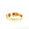 Bracelet David Webb - Bracelet vintage en or jaune 18 K, diamants, rubis et émeraude 58 Facettes 2.19479