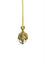 Épingle à cravate patte d’aigle en or jaune 18 carats avec perle 58 Facettes id: 1757846