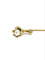 Épingle à cravate patte d’aigle en or jaune 18 carats avec perle 58 Facettes id: 1757846