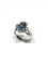 Bague 52 Bague en or blanc 18 carats, saphir et diamants 58 Facettes id: 1757849
