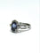 Bague 52 Bague en or blanc 18 carats, saphir et diamants 58 Facettes id: 1757849
