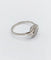 Bague 55 Bague Art déco en or blanc 18k et platine avec diamant taille rose 58 Facettes A07127
