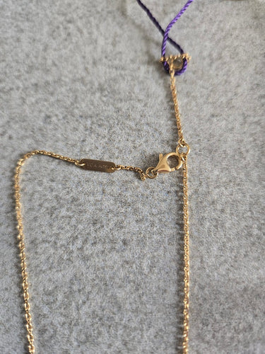 Collier Van Cleef & Arpels Vintage Alhambra - Collier en or jaune et onyx 58 Facettes Jnci38