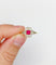 Bague 53.5 Bague Art déco en or 18k avec rubis synthétique et diamants 58 Facettes A07131