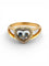 Bague 60 Chopard Happy Diamonds - Bague en or jaune 18 carats et diamants 58 Facettes Cho