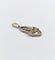 Pendentif Pendentif Art déco en or blanc 18k, platine et diamant taille rose 58 Facettes A07145