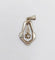 Pendentif Pendentif Art déco en or blanc 18k, platine et diamant taille rose 58 Facettes A07145