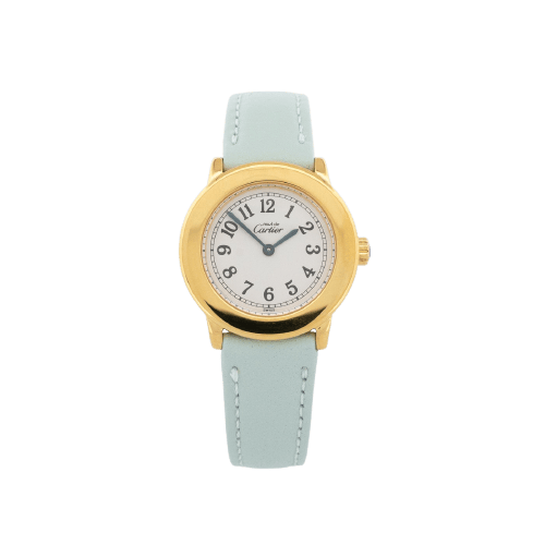 Montre Cartier Must Ronde - Montre femme SM à cadran ivoire chiffres arabes 58 Facettes 512