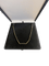 Collier Collier - Maille gourmette alternée en or jaune 18 carats 58 Facettes 49