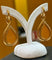 Boucles d'oreilles Edouard Nahum - Boucles d'oreilles modulables en or rose et diamants 58 Facettes en