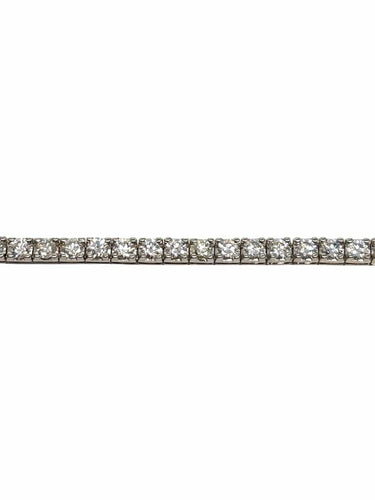 Bracelet Bracelet rivière en or blanc 18K et diamants env. 5 ct 58 Facettes 1896