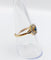 Bague 57.5 Bague Art déco en or 18k et verre bleu (circa 1920) 58 Facettes A07152
