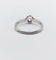 Bague 50.5 Bague solitaire Art déco en platine et diamant taille ancienne 0,10 ct 58 Facettes A07167