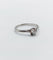 Bague 50.5 Bague solitaire Art déco en platine et diamant taille ancienne 0,10 ct 58 Facettes A07167