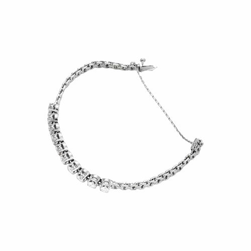 Bracelet Bracelet - Diamants en or blanc 58 Facettes BO/240008/