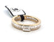 Bague 57 Bague veretta - Or jaune 18 kt et diamants baguette 58 Facettes 294/26 Q