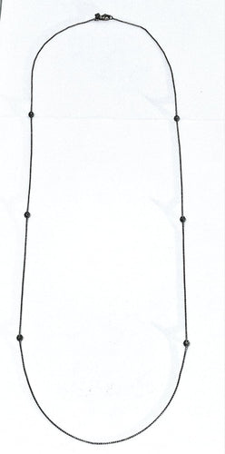 Collier David Yurman - Sautoir en argent 925 et diamants 58 Facettes id: 1758178