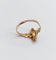 Bague 60 Bague marquise - Grenat taille navette en or rose 18k sur paillons 58 Facettes A07199