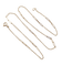 Collier Chaîne vintage - Forçat en or jaune 18k, mailles agrafes alternées 42 cm 58 Facettes A07204