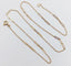 Collier Chaîne vintage - Forçat en or jaune 18k, mailles agrafes alternées 42 cm 58 Facettes A07204
