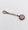 Pendentif Pendentif cible Art déco en or 18k et platine, diamants et rubis synthétiques 58 Facettes A07207
