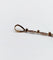 Pendentif Pendentif cible Art déco en or 18k et platine, diamants et rubis synthétiques 58 Facettes A07207