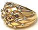 Bague 55 Bague boule en or jaune avec rubis et diamants 58 Facettes 269328