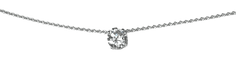 Pendentif Pendentif serti d’un diamant 0,93 ct en or gris 58 Facettes 248798