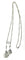 Collier Sautoir en négligé - Collier en platine, perles fines et diamants 58 Facettes 154574
