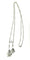 Collier Sautoir en négligé - Collier en platine, perles fines et diamants 58 Facettes 154574