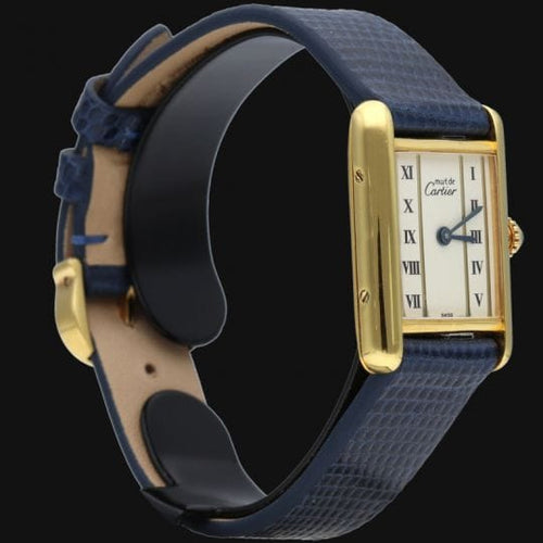 Montre Cartier Montre Tank Vermeil 58 Facettes MT46008