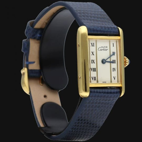 Montre Cartier Montre Tank Vermeil 58 Facettes MT46008