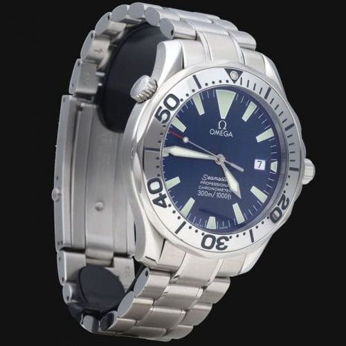 Montre Omega Seamaster Diver 300M - Montre automatique homme en acier 41 mm 58 Facettes MT46581