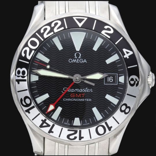 Montre Omega Montre Seamaster Diver 300M Gmt 58 Facettes MT46615