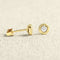 Boucles d'oreilles Boucles d’oreilles clous en or jaune et diamants 58 Facettes OC-66000250